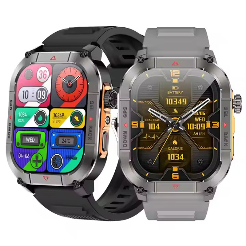 Smartwatch Health Watches - Новые мужские умные часы HK84 AMOLED,