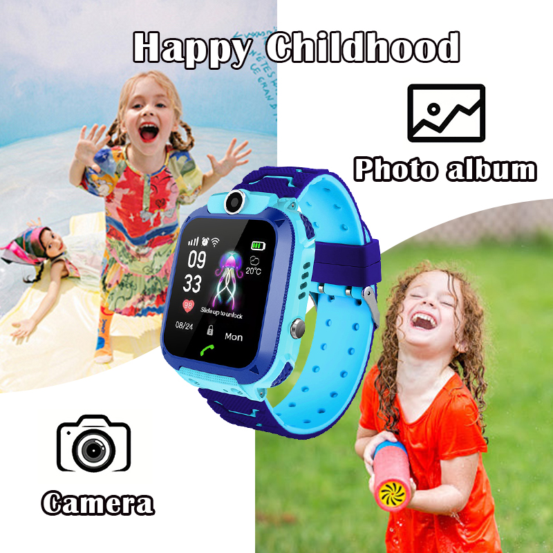 Smartwatch Watches For Kid Boy With Gps - Детские умные часы Q12B с функцией