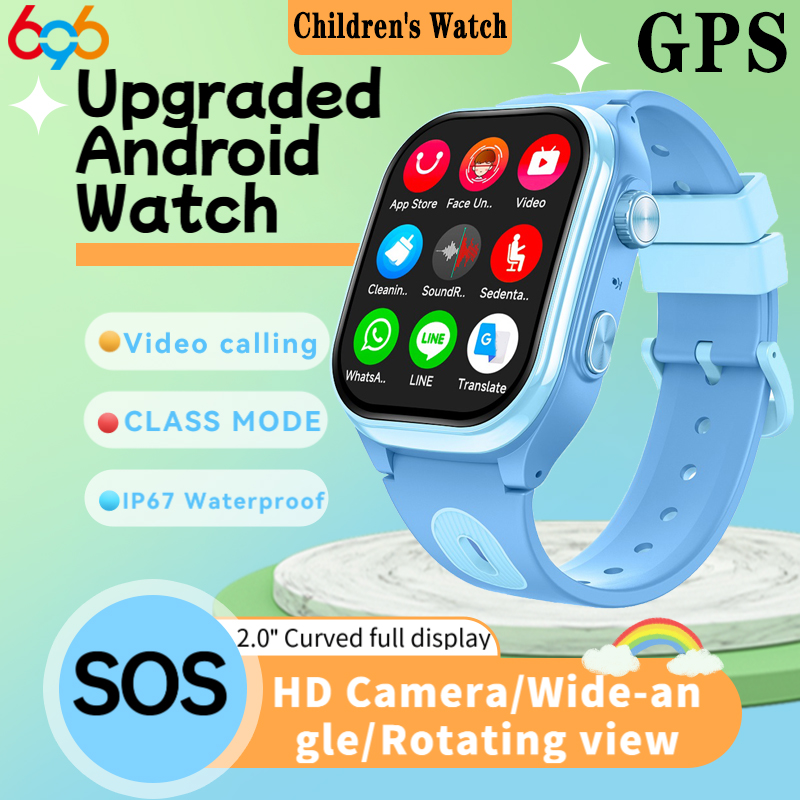 Smartwatch Watches For Kid Boy With Gps - Детские смарт-часы 4G с GPS, Wi-Fi,