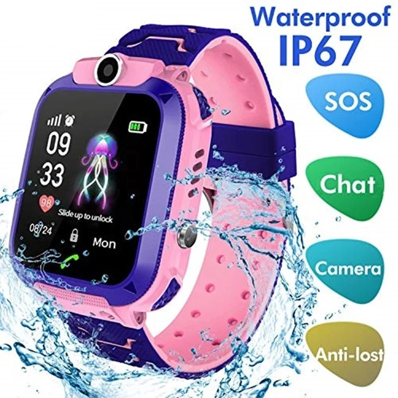 Детские умные часы 2G, SOS-выз – обзор и цена Smartwatch Watches For Kid Girl