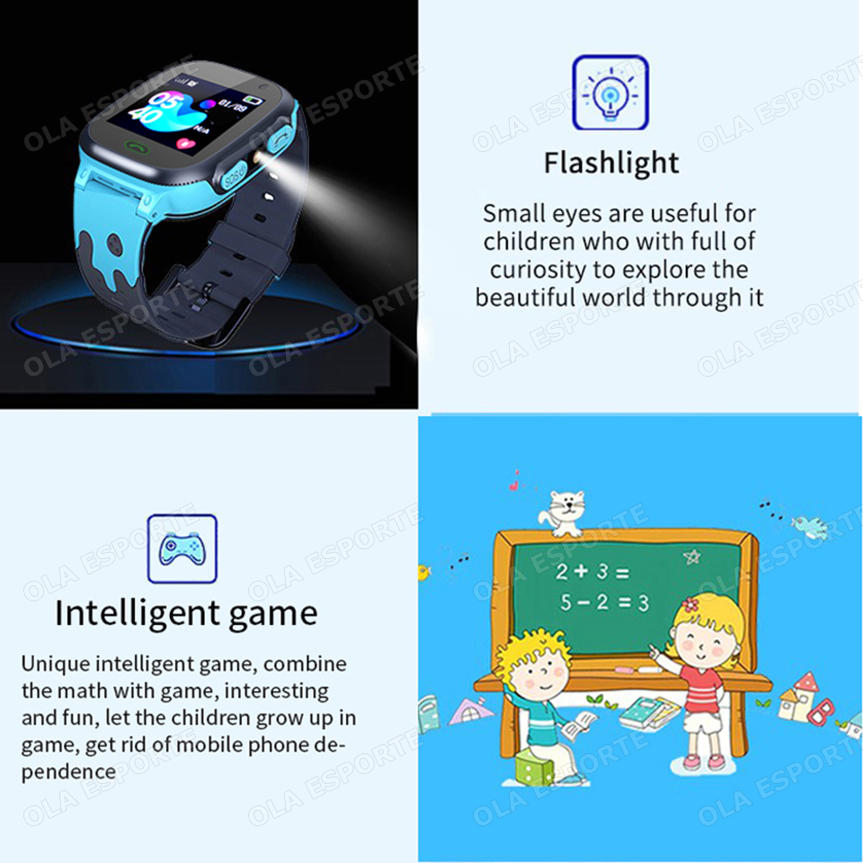 Новые детские умные часы с HD- – обзор и цена Smartwatch Watches For Kid Boy With Gps