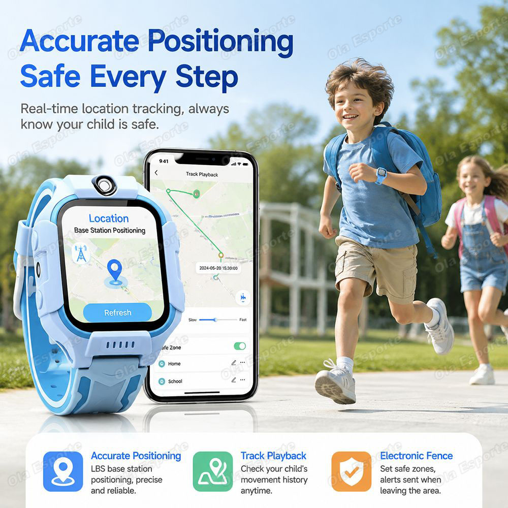 2027 Новые детские умные часы  – обзор и цена Smartwatch Watches For Kid Boy