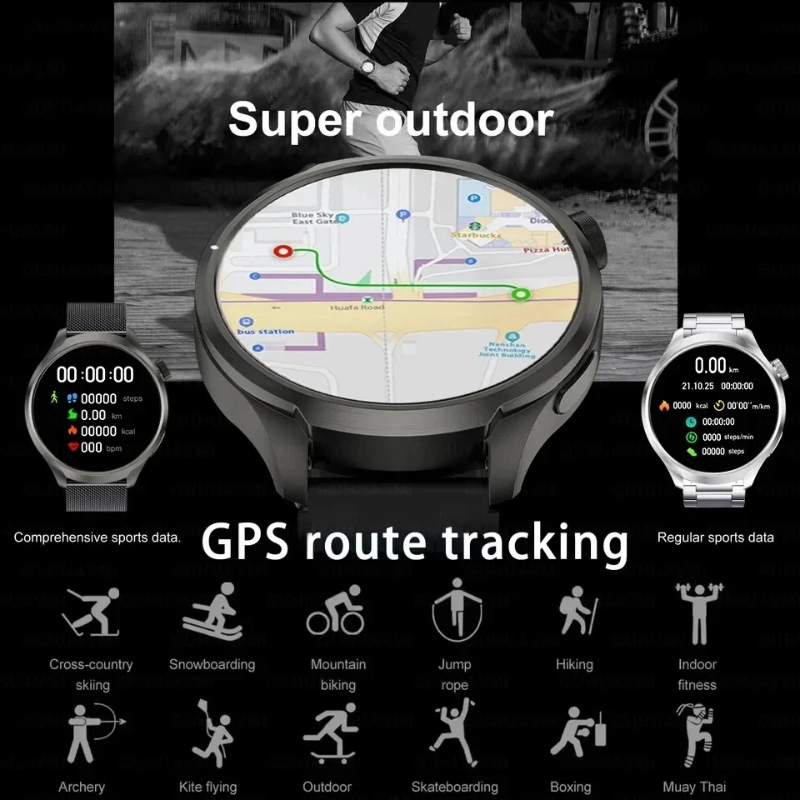 Умные часы DK69 GPS с отслежив – обзор и цена Smartwatch Health Watches