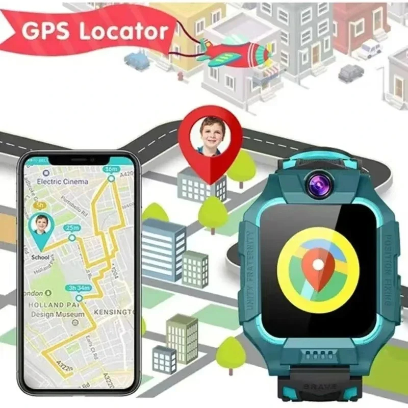 Детские умные часы Lenovo 5G,  – обзор и цена Smartwatch Watches For Kid Boy