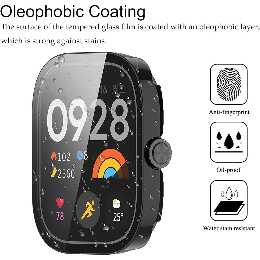 Защитное стекло + чехол для Xi – обзор и цена Smartwatch Redmi Watches