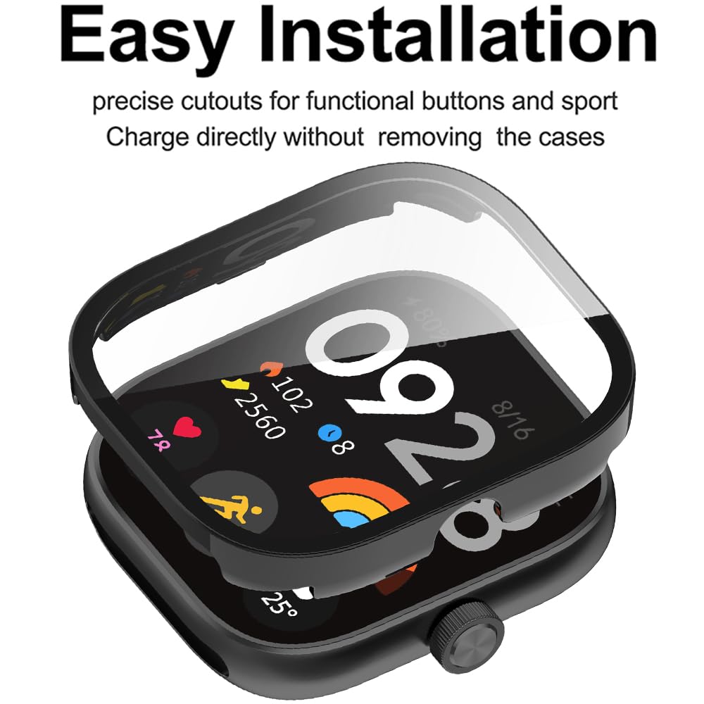 Защитное стекло + чехол для Xi – обзор и цена Smartwatch Redmi Watches