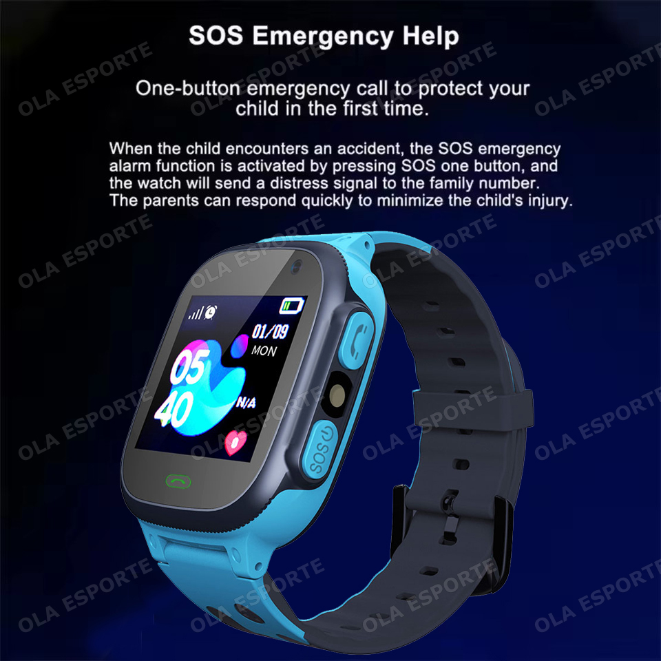 2025 Новые детские умные часы  – обзор и цена Smartwatch Watches For Kid Boy With Gps