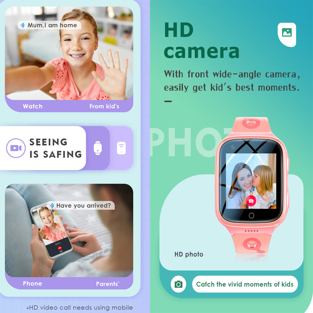 Умные часы 4G для детей с GPS, – обзор и цена Smartwatch Watches For Kid Boy With Gps