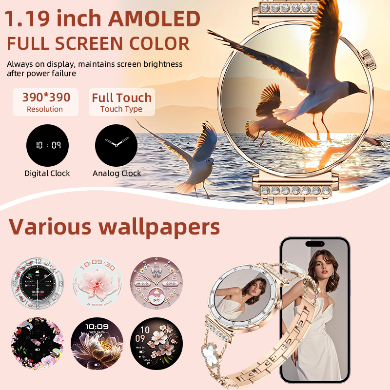 Новые женские умные часы LIGE  – обзор и цена Smartwatch Health Watches