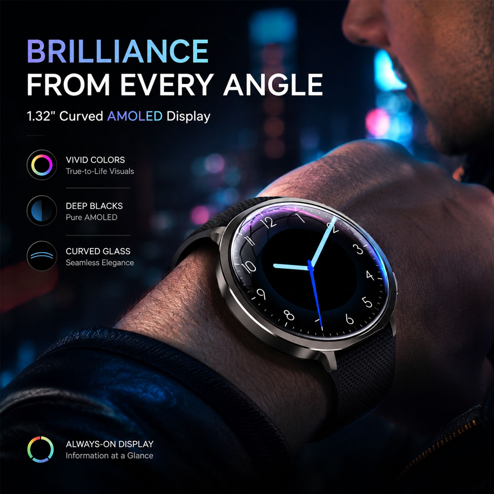 Умные часы 2026 Premium AMOLED – обзор и цена Smartwatch Health Watches For Men