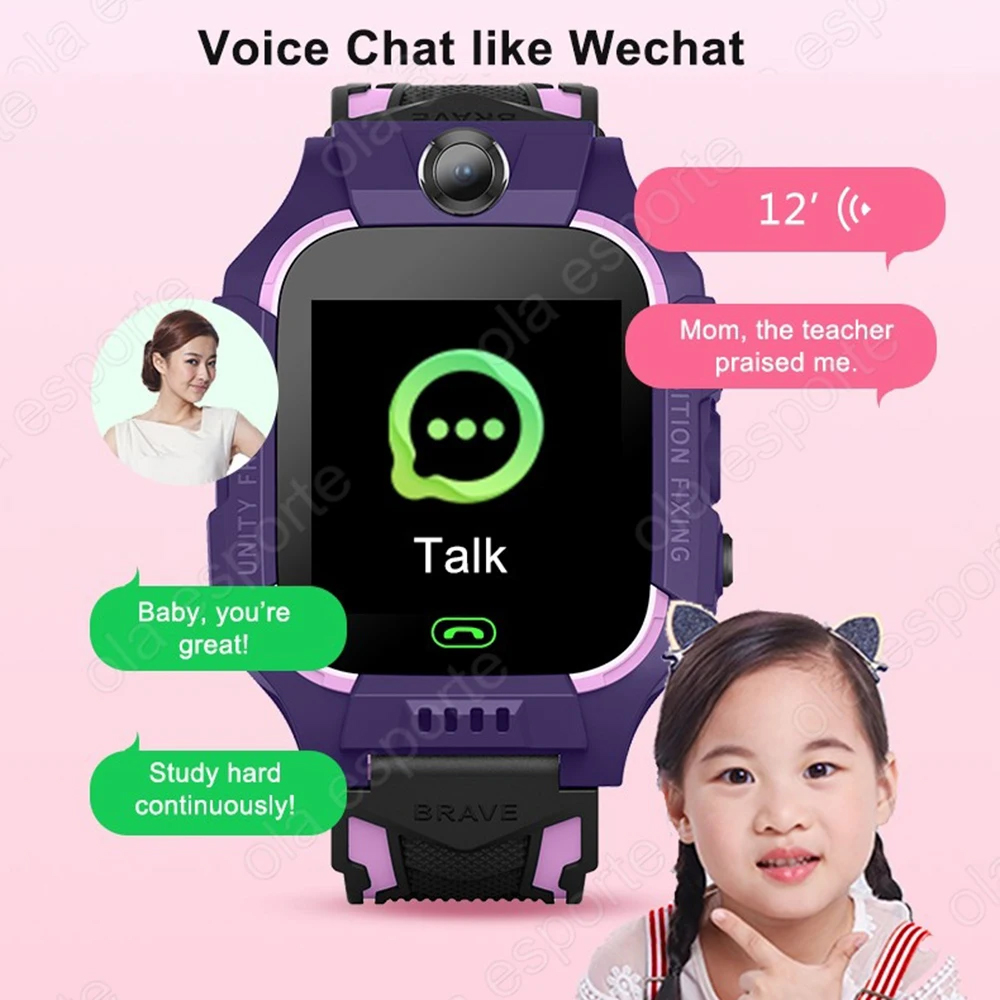 Детские умные часы с SIM-карто – обзор и цена Smartwatch Watches For Kid Boy With Gps