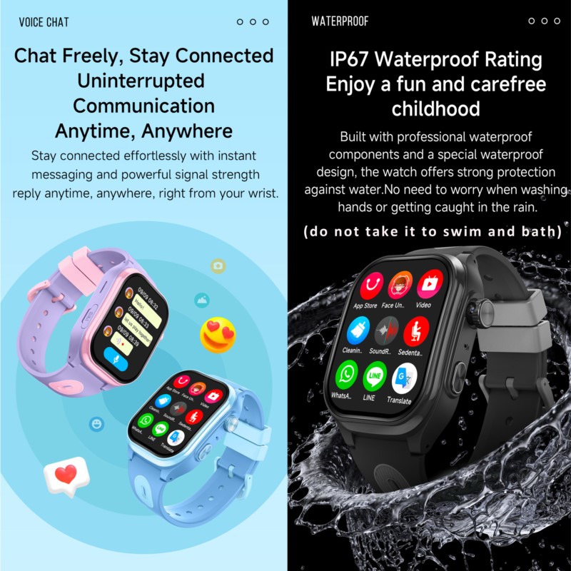 Умные часы для детей с 4G, GPS – обзор и цена Smartwatch Watches For Kid Boy With Gps