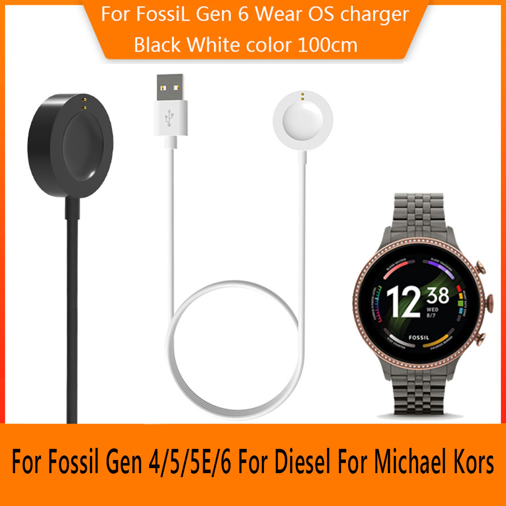 Магнитный зарядный кабель для  – обзор и цена Fossil Watches Smartwatch Gen 5
