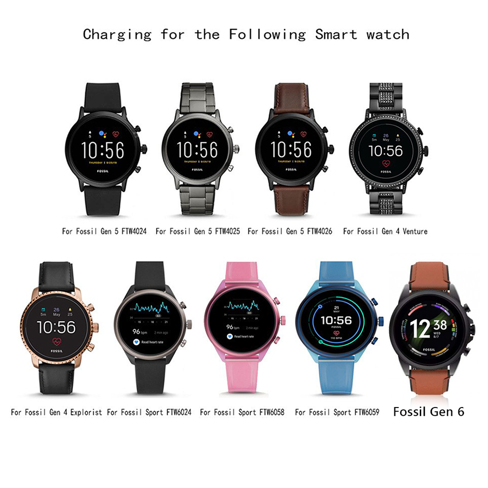 Магнитный зарядный кабель для  – обзор и цена Fossil Watches Smartwatch Gen 5