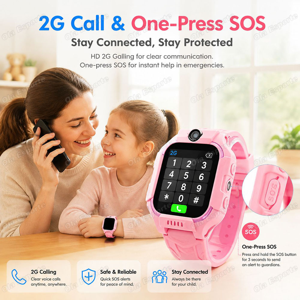 Новые детские умные часы с GPS – обзор и цена Smartwatch Watches For Kid Boy