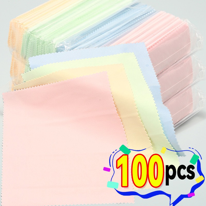 10-100 шт., салфетки для полир – обзор и цена Watch Polishing Cloth