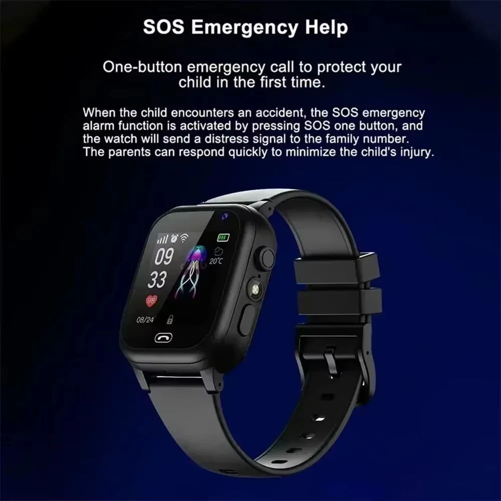 Детские смарт-часы Lenovo 2027 – обзор и цена Smartwatch Watches For Kid Boy With Gps