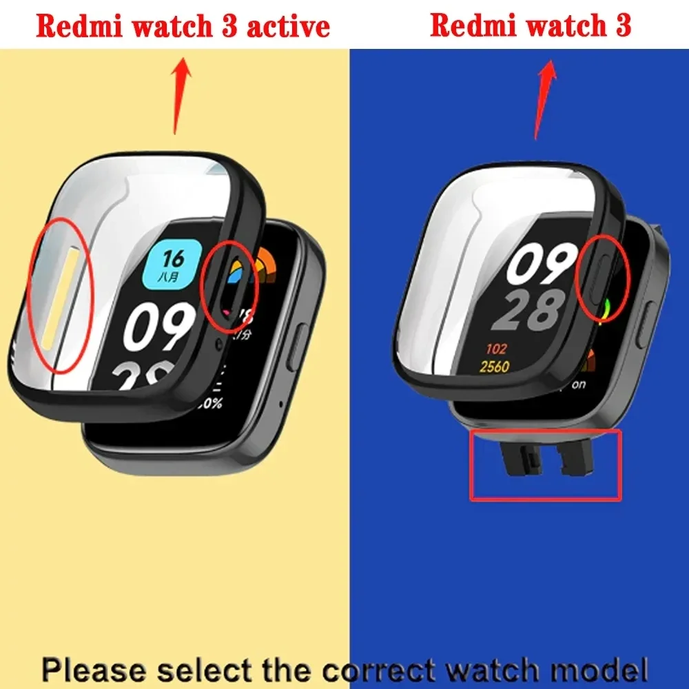 Защитный чехол из ТПУ для Xiao – обзор и цена Smartwatch Redmi Watches