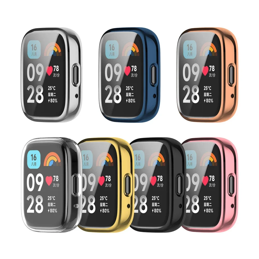 Защитный чехол из ТПУ для Xiao – обзор и цена Smartwatch Redmi Watches