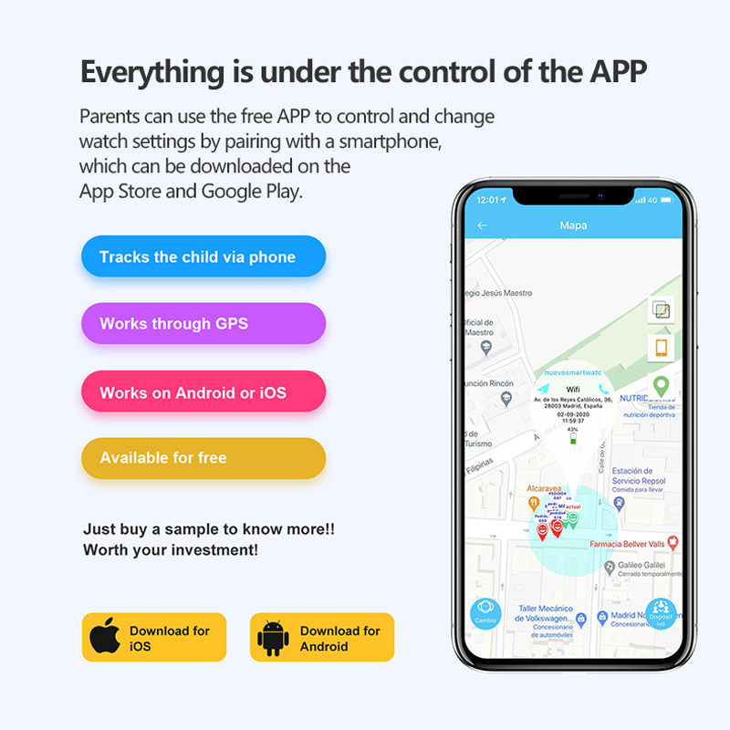 Детские умные часы 4G с GPS-по – обзор и цена Smartwatch Watches For Kid Boy With Gps
