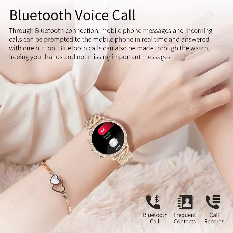 Элегантные женские умные часы  – обзор и цена Smartwatch Health Watches