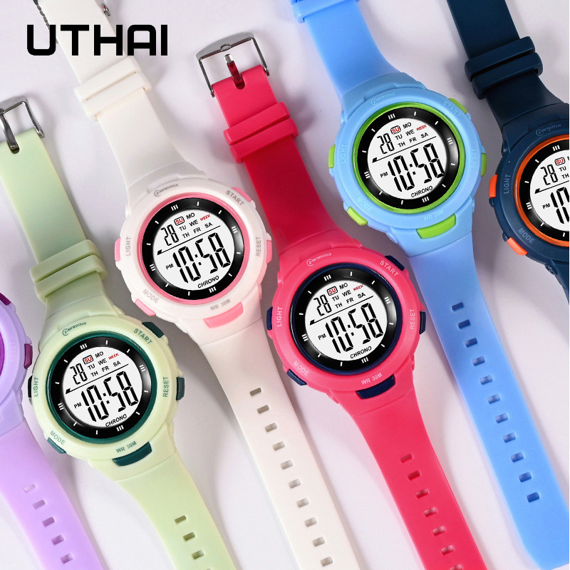 Детские часы UTHAI, спортивные – обзор и цена Smartwatch Watches For Kid Boy